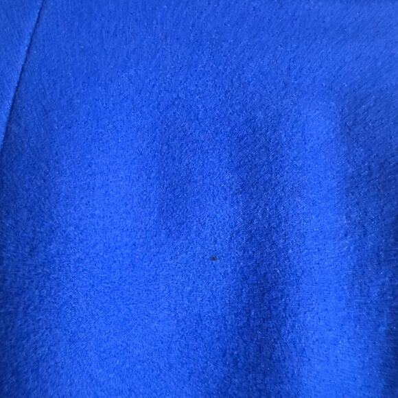 J.Crew Cobalt Blue Wool Blend Peacoat Size 8 - Picture 11 of 12